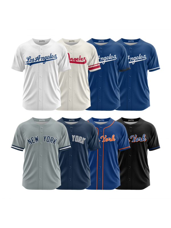 Custom Baseball Jersey Personalized Baseball Jerseys Button Down Apparel Shirt for Men Women Youth Kids